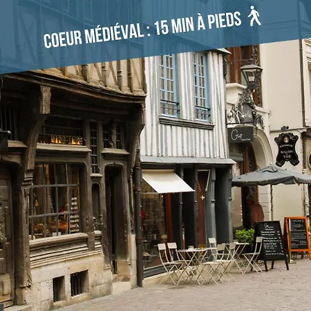 Voyage Au Calme A 10 Minutes Du Centre Avec Parking Inclus Et Fibre, Ideal Solo Et Pro