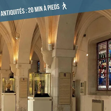 Apartament Voyage Au Calme A 10 Minutes Du Centre Avec Parking Inclus Et Fibre, Ideal Solo Et Pro