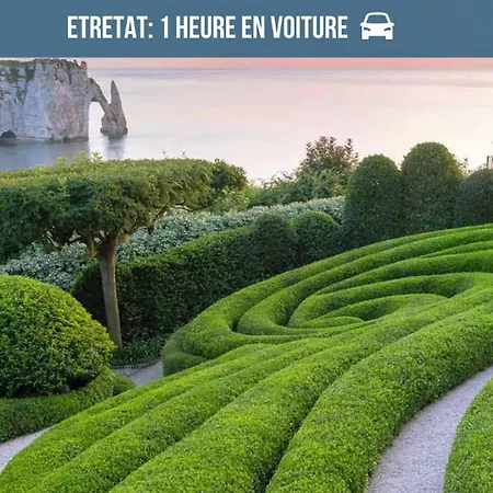 Apartament Voyage Au Calme A 10 Minutes Du Centre Avec Parking Inclus Et Fibre, Ideal Solo Et Pro Rouen