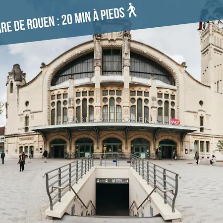 Appartement Voyage Au Calme à 10 Minutes Du Centre Avec Parking Inclus Et Fibre, Idéal Solo Et Pro