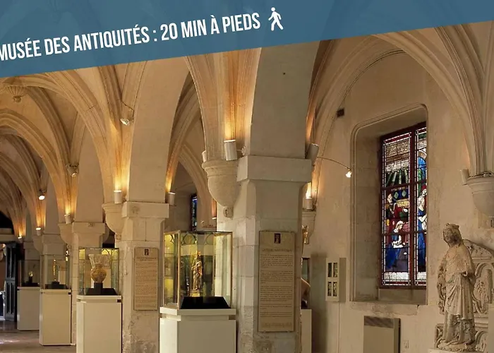 Apartment Voyage Au Calme A 10 Minutes Du Centre Avec Parking Inclus Et Fibre, Ideal Solo Et Pro