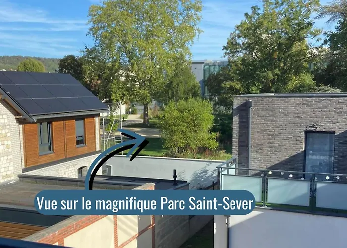 Voyage Au Calme A 10 Minutes Du Centre Avec Parking Inclus Et Fibre, Ideal Solo Et Pro *