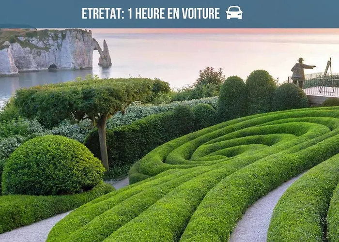 Apartment Voyage Au Calme A 10 Minutes Du Centre Avec Parking Inclus Et Fibre, Ideal Solo Et Pro Rouen